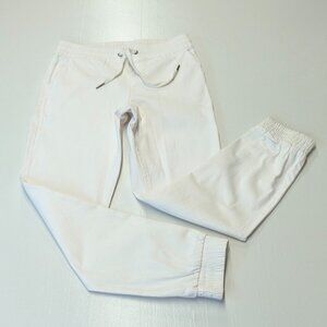 Rag Supply Size Large White Denim Joggers